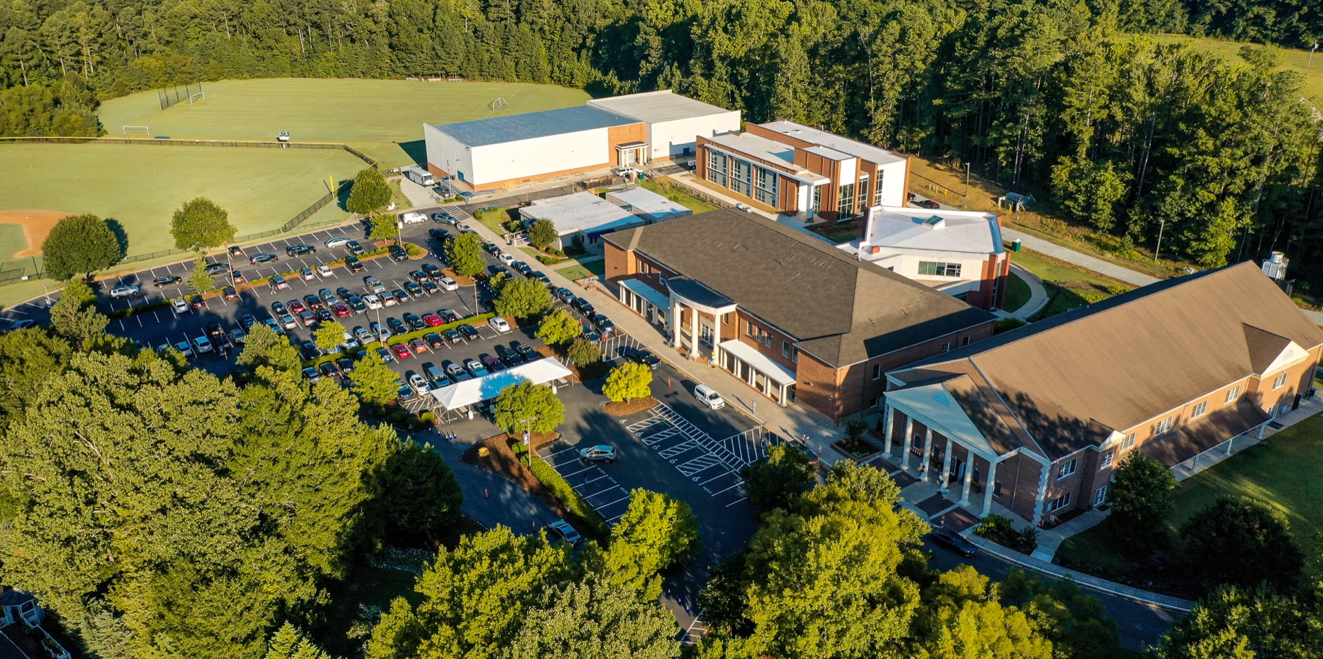 Campus from above